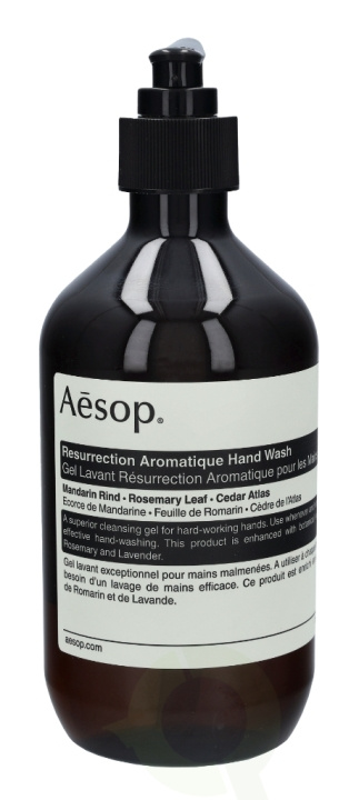 AESOP Resurrection Aromatique Hand Wash 500 ml With Pump i gruppen SKØNHED & HELSE / Hudpleje / Kropspleje / Duft sæbe hos TP E-commerce Nordic AB (C45899)