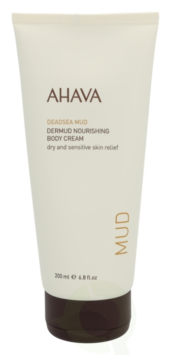 Ahava Deadsea Mud Dermud Nourishing Body Cream 200 ml Dry And Sensitive Skin Relief i gruppen SKØNHED & HELSE / Hudpleje / Kropspleje / Body lotion hos TP E-commerce Nordic AB (C46007)