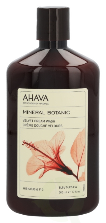 Ahava Mineral Botanic Cream Wash 500 ml Hibiscus & Fig i gruppen SKØNHED & HELSE / Hudpleje / Kropspleje / Bad & brusecreme hos TP E-commerce Nordic AB (C46017)