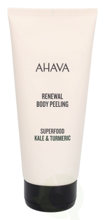 Ahava Renewal Body Peeling Kale & Turmeric 200 ml i gruppen SKØNHED & HELSE / Hudpleje / Ansigt / Scrub / Peeling hos TP E-commerce Nordic AB (C46065)