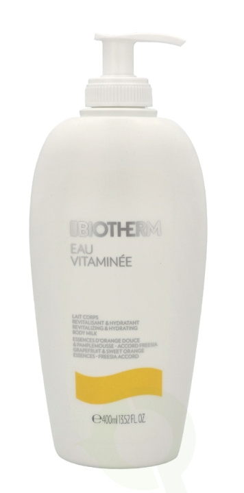 Biotherm Eau Vitaminee Perfumed Body Milk 400 ml Moisturizing - Smoothing - Refreshing i gruppen SKØNHED & HELSE / Hudpleje / Kropspleje / Body lotion hos TP E-commerce Nordic AB (C46142)