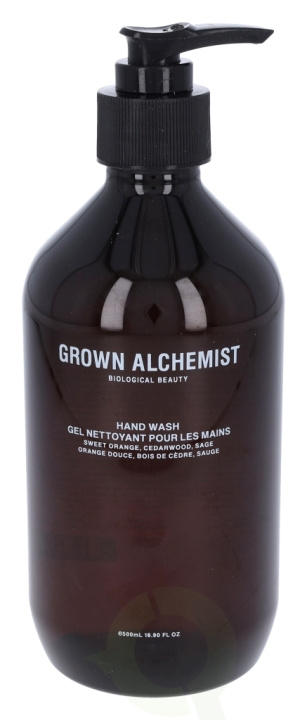 Grown Alchemist Hand Wash 500 ml Sweet Orange, Cedarwood & Sage i gruppen SKØNHED & HELSE / Hudpleje / Kropspleje / Duft sæbe hos TP E-commerce Nordic AB (C46317)