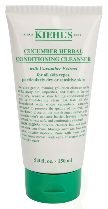 Kiehls Kiehl\'s Cucumber Herbal Conditioner Cleanser 150 ml All Skin Types i gruppen SKØNHED & HELSE / Hår og styling / Hårpleje / Balsam hos TP E-commerce Nordic AB (C46371)