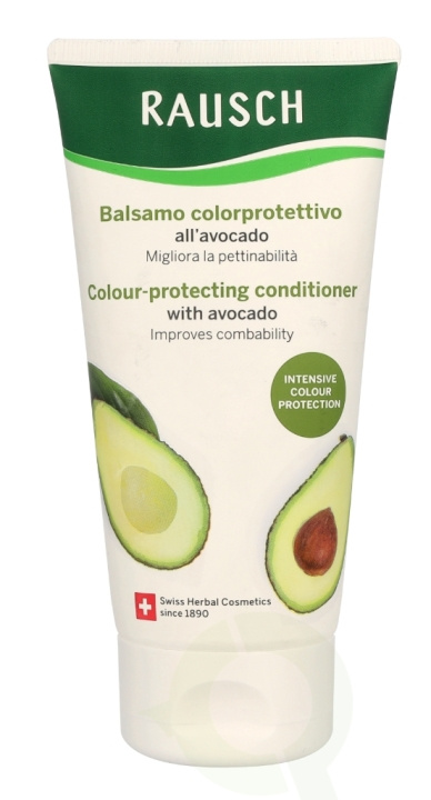 Rausch Avocado Color-Protecting Rinse Conditioner 150 ml i gruppen SKØNHED & HELSE / Hår og styling / Hårpleje / Balsam hos TP E-commerce Nordic AB (C46614)