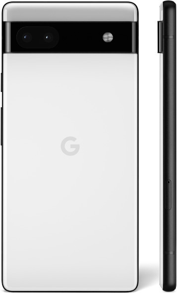 Google Pixel 6a 5G -puhelin, 128/6 Gt, Chalk i gruppen SMARTPHONES & TABLETS / Mobiltelefoner & smartphones hos TP E-commerce Nordic AB (C46937)