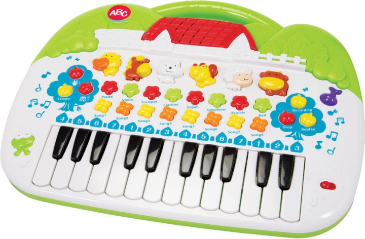 Simba Dickie Simba ABC Animal Keyboard Instrument i gruppen LEGETØJ, BØRN & BABY / Legetøj / Elektronik og medier / Interaktivt legetøj hos TP E-commerce Nordic AB (C47192)