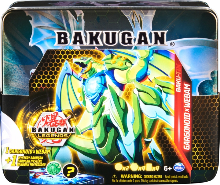 Bakugan Tin Box S5 förvaringsväska i gruppen LEGETØJ, BØRN & BABY / Legetøj / Legetøj hos TP E-commerce Nordic AB (C47234)