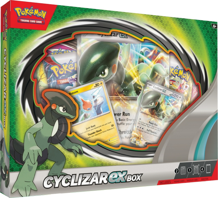 POKEMON Cyclizar ex Box - Samlarkort i gruppen LEGETØJ, BØRN & BABY / Spil / Kortspil hos TP E-commerce Nordic AB (C47245)