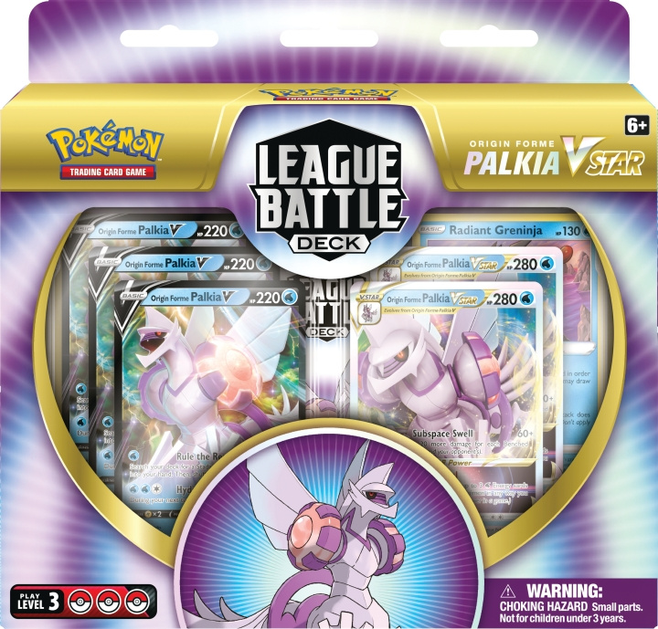 POKEMON Origin Forme Palkia VSTAR League Battle Deck i gruppen LEGETØJ, BØRN & BABY / Spil / Kortspil hos TP E-commerce Nordic AB (C47246)