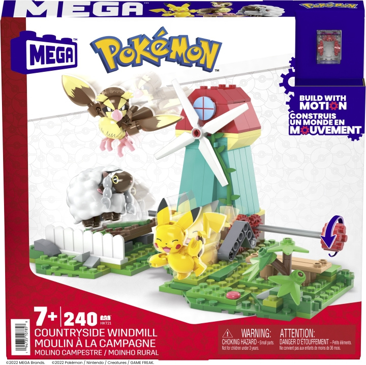 Mega Pokemon Windy Town - Byggsats i gruppen LEGETØJ, BØRN & BABY / Legetøj / Bygge legesager / Klodser hos TP E-commerce Nordic AB (C47263)