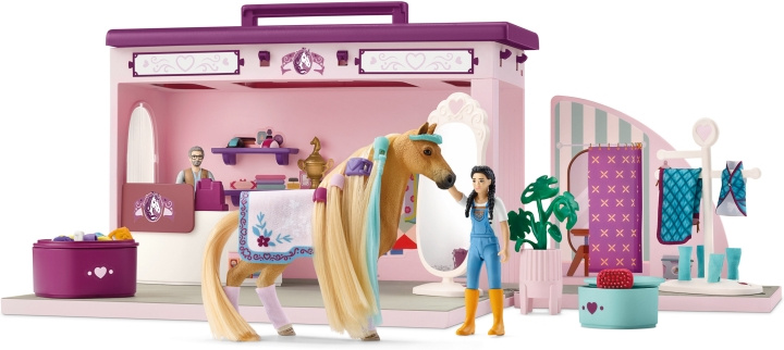 Schleich Horse Club 42587 Horse Pop-Up Boutique i gruppen LEGETØJ, BØRN & BABY / Legetøj / Figurer, miniaturer og tilbehør hos TP E-commerce Nordic AB (C47831)