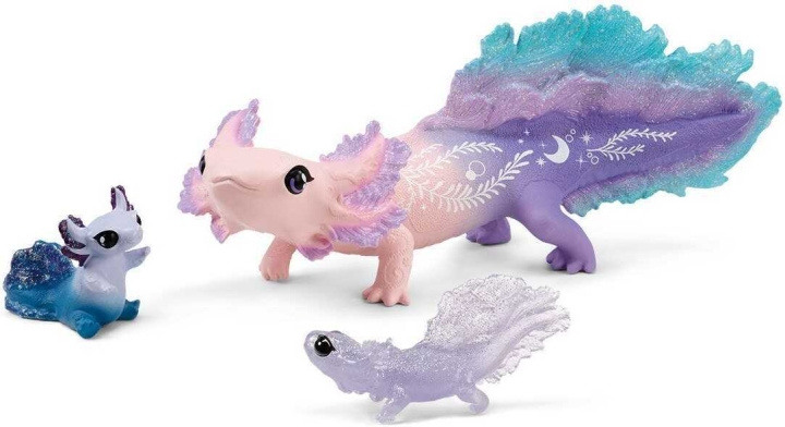 Schleich Bayala 42628 Axolotl upptäckarsats i gruppen LEGETØJ, BØRN & BABY / Legetøj / Figurer, miniaturer og tilbehør hos TP E-commerce Nordic AB (C47873)