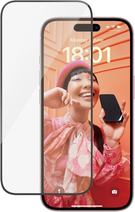 PanzerGlass Ultra-wide Fit with Aligner -skyddsglas, iPhone 15 i gruppen SMARTPHONES & TABLETS / Mobil Beskyttelse / Apple / iPhone 15 hos TP E-commerce Nordic AB (C47964)