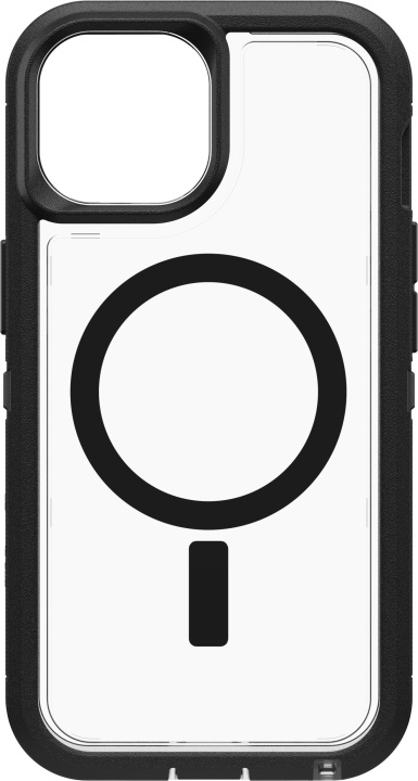 Otterbox Defender XT skyddsfodral, iPhone 15 / 14 / 13, svart / klar i gruppen SMARTPHONES & TABLETS / Mobil Beskyttelse / Apple / iPhone 15 hos TP E-commerce Nordic AB (C48140)