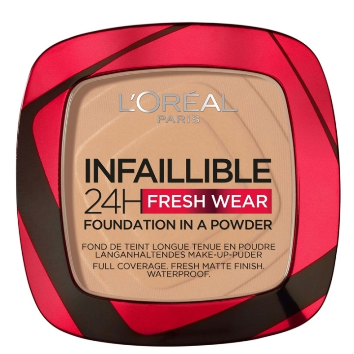 L\'ORÉAL PARIS L\'Oreal Infaillible 24h Fresh Wear Powder Foundation Golden Beige 140 i gruppen SKØNHED & HELSE / Makeup / Makeup ansigt / Foundation hos TP E-commerce Nordic AB (C48267)