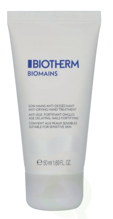 Biotherm Biomains Age Delaying Hand & Nail Treatment 50 ml i gruppen SKØNHED & HELSE / Manicure / pedicure / Håndcreme hos TP E-commerce Nordic AB (C48379)