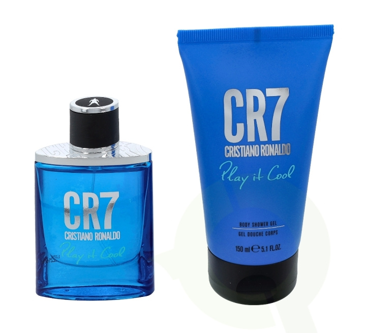 Cristiano Ronaldo CR7 Play It Cool Giftset 180 ml Edt Spray 30ml/Showergel 150ml i gruppen SKØNHED & HELSE / Gaveæske / Gaveæske til ham hos TP E-commerce Nordic AB (C48642)