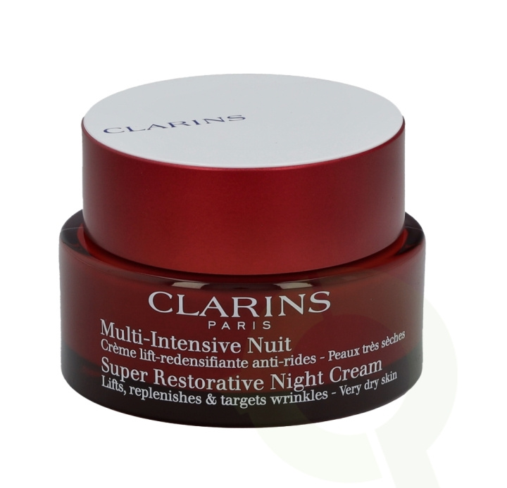 Clarins Super Restorative Night Cream 50 ml Very Dry Skin i gruppen SKØNHED & HELSE / Hudpleje / Ansigt / Natcreme hos TP E-commerce Nordic AB (C48814)