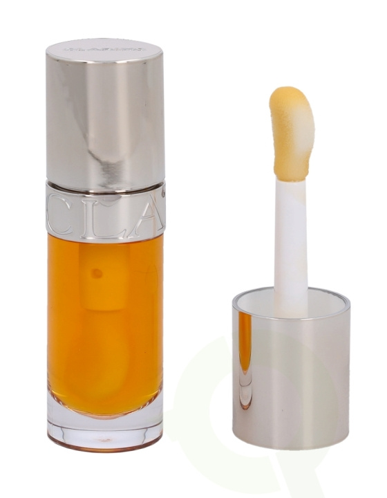 Clarins Lip Comfort Oil 7 ml #01 Honey i gruppen SKØNHED & HELSE / Makeup / Læber / Læbepomade hos TP E-commerce Nordic AB (C48951)