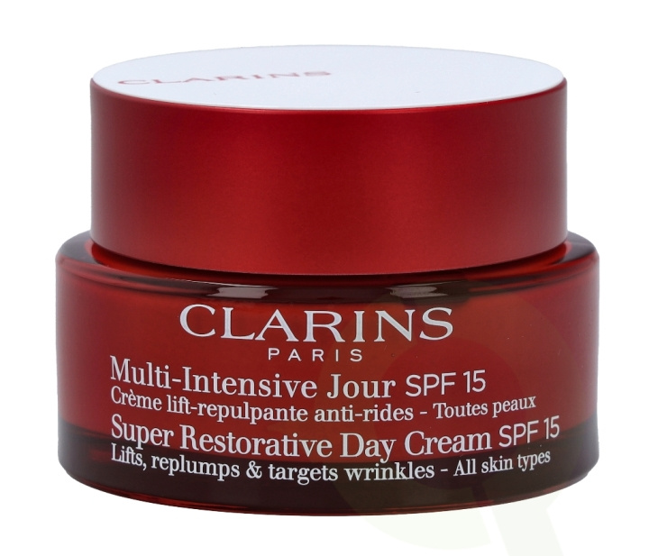 Clarins Super Restorative Day Cream SPF15 50 ml All Skin Types i gruppen SKØNHED & HELSE / Hudpleje / Ansigt / Ansigtscreme hos TP E-commerce Nordic AB (C48981)