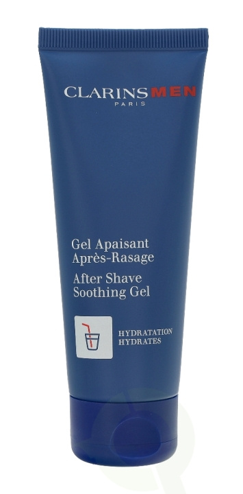 Clarins Men After Shave Soothing Gel 75 ml i gruppen SKØNHED & HELSE / Hår og styling / Barbering og trimning / Aftershave hos TP E-commerce Nordic AB (C48987)