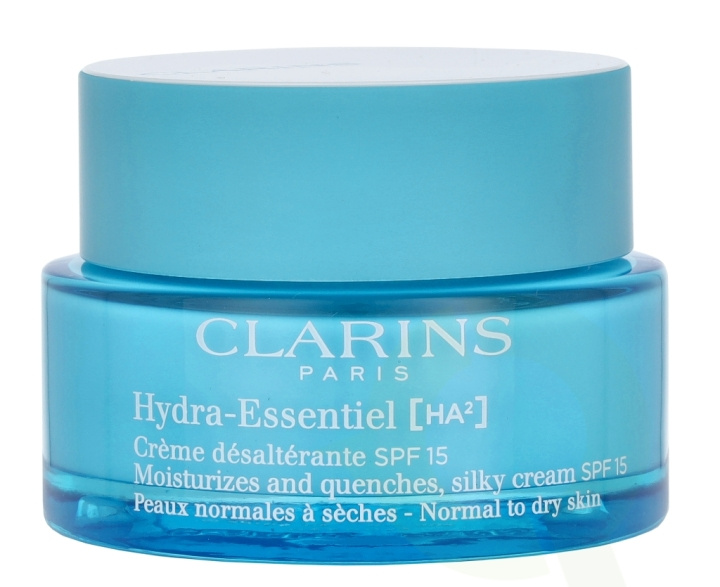 Clarins Hydra-Essentiel Silky Cream SPF15 50 ml Normal To Dry Skin i gruppen SKØNHED & HELSE / Hudpleje / Ansigt / Ansigtscreme hos TP E-commerce Nordic AB (C48989)