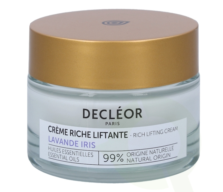 Decleor Lavender Iris Rich Lifting Cream 50 ml Anti-wrinkles i gruppen SKØNHED & HELSE / Hudpleje / Ansigt / Ansigtscreme hos TP E-commerce Nordic AB (C49043)