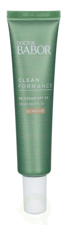 Babor Clean Formance BB Cream SPF20 40 ml #02 Medium i gruppen SKØNHED & HELSE / Makeup / Makeup ansigt / CC/BB Cream hos TP E-commerce Nordic AB (C49216)