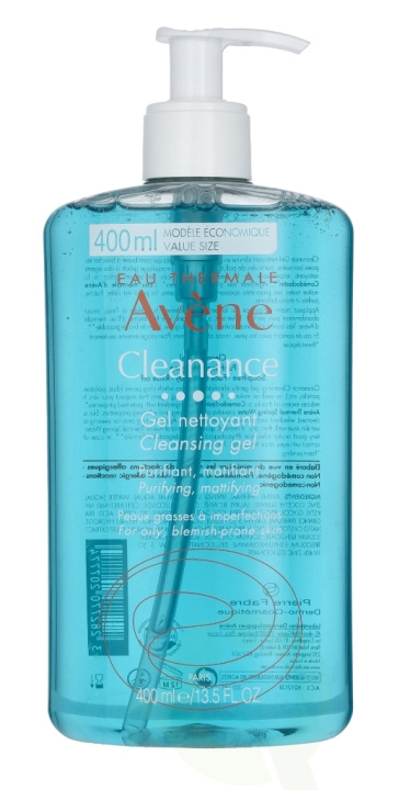 Avene Cleanance Cleansing Gel 400 ml For Oily, Blemish-Prone Skin i gruppen SKØNHED & HELSE / Hudpleje / Ansigt / Rengøring hos TP E-commerce Nordic AB (C49237)