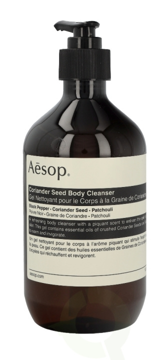 AESOP Coriander Seed Body Cleanser 500 ml i gruppen SKØNHED & HELSE / Hudpleje / Kropspleje / Bad & brusecreme hos TP E-commerce Nordic AB (C49327)