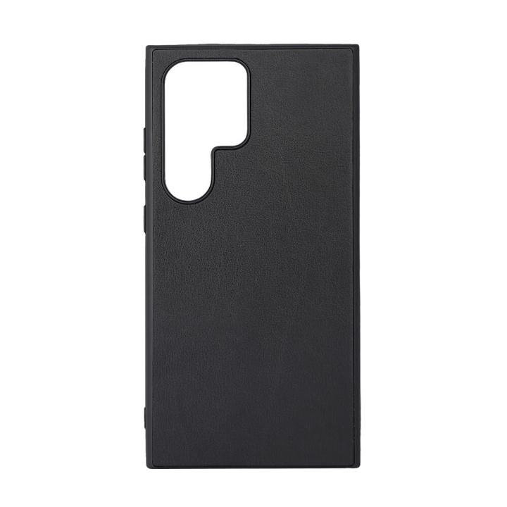 Buffalo Mobiltelefon cover PU Sort - Samsung S24 Ultra 5G i gruppen SMARTPHONES & TABLETS / Mobil Beskyttelse / Samsung hos TP E-commerce Nordic AB (C49422)