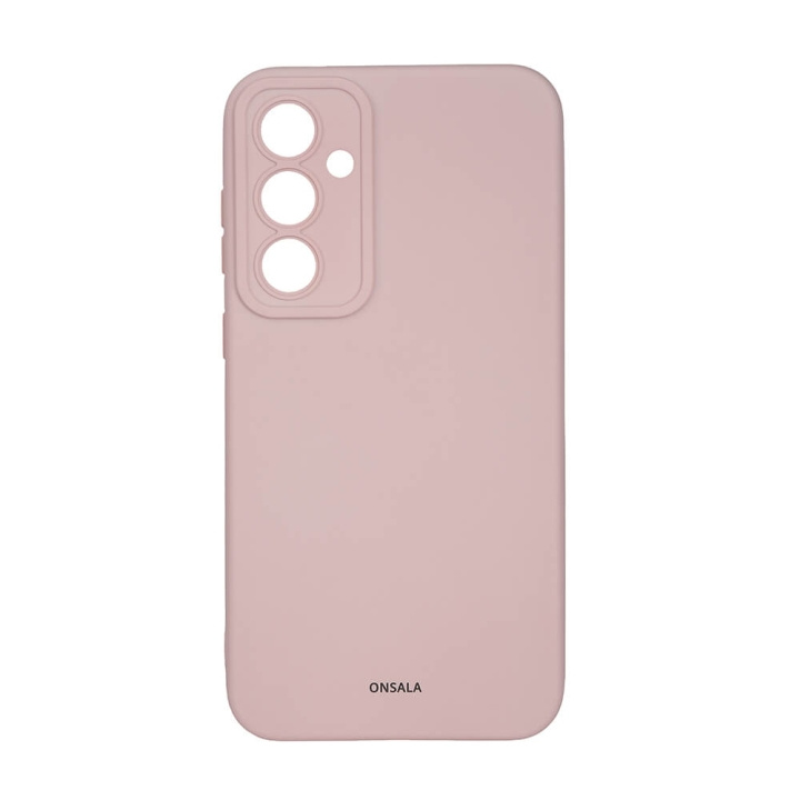 Onsala Backcover Sil Touch Samsung S23 FE 5G Chalk Pink i gruppen SMARTPHONES & TABLETS / Mobil Beskyttelse / Samsung hos TP E-commerce Nordic AB (C49428)