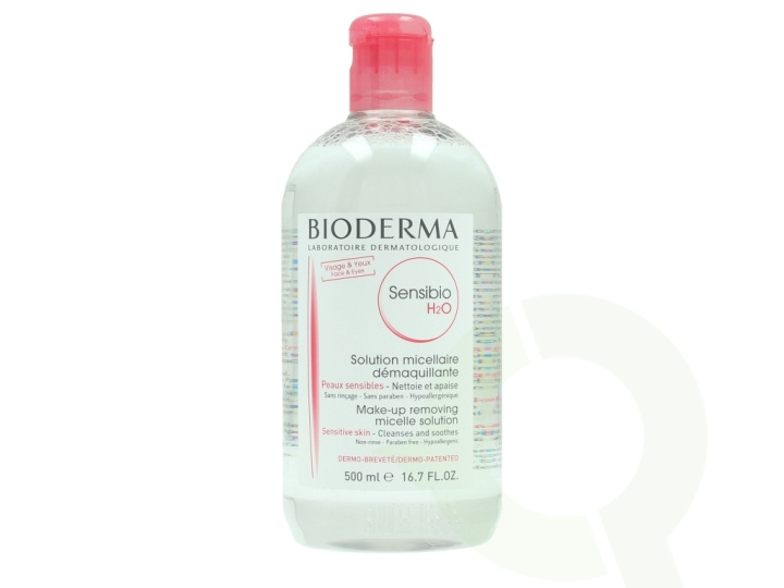 Bioderma Sensibio H2O Make-Up Removing Micelle Solution 500 ml i gruppen SKØNHED & HELSE / Hudpleje / Ansigt / Rengøring hos TP E-commerce Nordic AB (C49575)