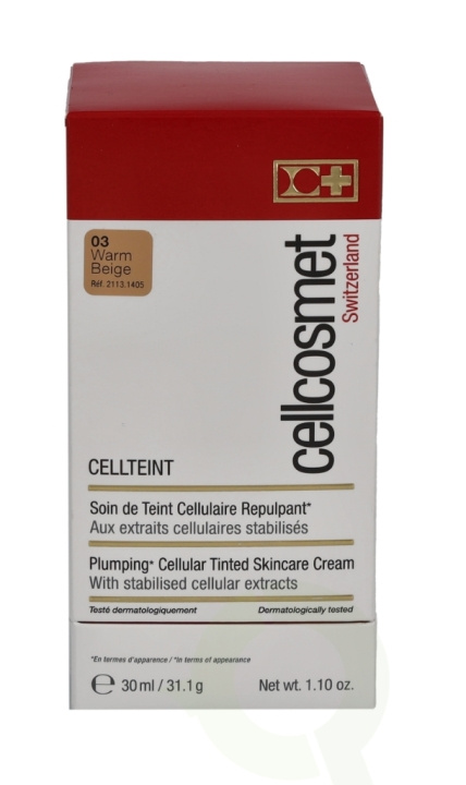 Cellcosmet Cellteint 30 ml #03 Warm Beige i gruppen SKØNHED & HELSE / Hudpleje / Ansigt / Masker hos TP E-commerce Nordic AB (C49769)