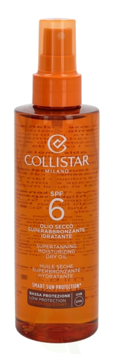 Collistar Supertanning Moisturizing Dry Oil SPF6 200 ml Speciale Abbronzatura Perfetta - Low Protection i gruppen SKØNHED & HELSE / Hudpleje / Tanning / Solbeskyttelse hos TP E-commerce Nordic AB (C50038)