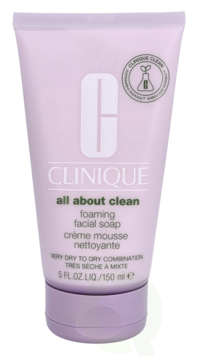 Clinique Foaming Sonic Facial Soap 150 ml Very Dry To Dry Combination i gruppen SKØNHED & HELSE / Hudpleje / Ansigt / Rengøring hos TP E-commerce Nordic AB (C50080)