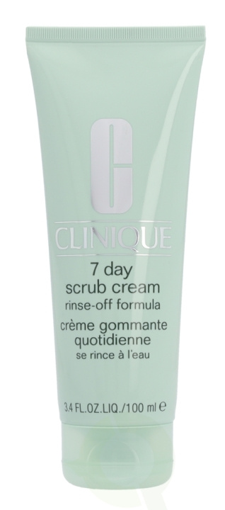 Clinique 7 Day Scrub Cream Rinse-Off Formula 100 ml i gruppen SKØNHED & HELSE / Hudpleje / Ansigt / Scrub / Peeling hos TP E-commerce Nordic AB (C50100)