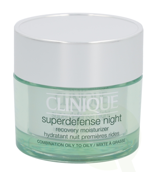 Clinique Superdefense Night Recovery Moisturizer 50 ml Combination Oily To Oily 3,4 i gruppen SKØNHED & HELSE / Hudpleje / Ansigt / Ansigtscreme hos TP E-commerce Nordic AB (C50240)