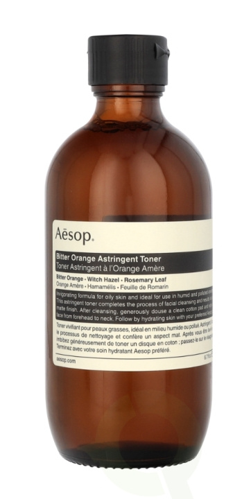 AESOP Bitter Orange Astringent Toner 200 ml i gruppen SKØNHED & HELSE / Hudpleje / Ansigt / Rengøring hos TP E-commerce Nordic AB (C50554)