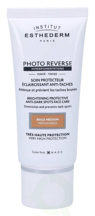 Esthederm Photo Reverse Bright. Pr. Anti-Dark Spot Face Care 50 ml Beige Medium i gruppen SKØNHED & HELSE / Hudpleje / Tanning / Solbeskyttelse hos TP E-commerce Nordic AB (C50914)