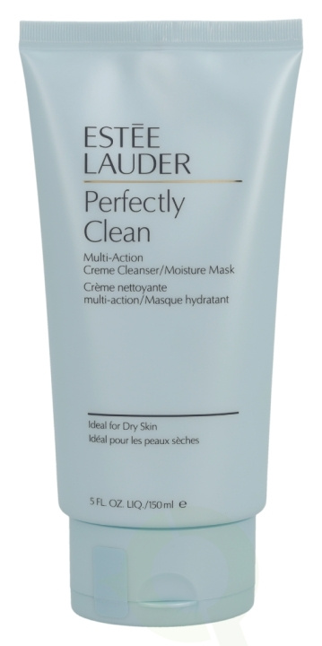 Estee Lauder E.Lauder Perfectly Clean Creme Cleanser/Moist Mask 150 ml Dry Skin i gruppen SKØNHED & HELSE / Hudpleje / Ansigt / Rengøring hos TP E-commerce Nordic AB (C51064)