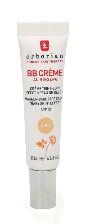 Erborian BB Cream Au Ginseng 5-In-1 Baby Skin Effect SPF20 15 ml Nude i gruppen SKØNHED & HELSE / Hudpleje / Ansigt / Ansigtscreme hos TP E-commerce Nordic AB (C51258)