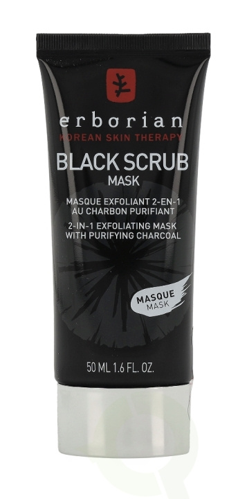 Erborian Black Scrub Mask 50 ml i gruppen SKØNHED & HELSE / Hudpleje / Ansigt / Ansigtscreme hos TP E-commerce Nordic AB (C51277)