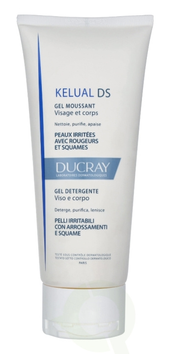 Ducray Kelual DS Foaming Gel 200 ml i gruppen SKØNHED & HELSE / Hudpleje / Kropspleje / Body lotion hos TP E-commerce Nordic AB (C51345)