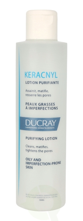 Ducray Keracnyl Purifying Lotion 200 ml i gruppen SKØNHED & HELSE / Hudpleje / Ansigt / Rengøring hos TP E-commerce Nordic AB (C51347)