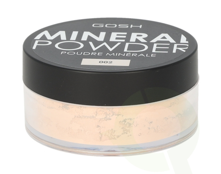 Gosh Mineral Powder 8 g 002 Ivory i gruppen SKØNHED & HELSE / Makeup / Makeup ansigt / Pudder hos TP E-commerce Nordic AB (C51676)