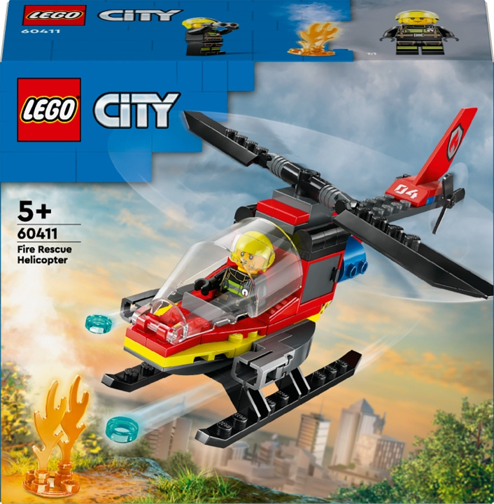 LEGO City Fire 60413 - Fire Rescue Plane i gruppen LEGETØJ, BØRN & BABY / Legetøj / Bygge legesager / Lego hos TP E-commerce Nordic AB (C52218)