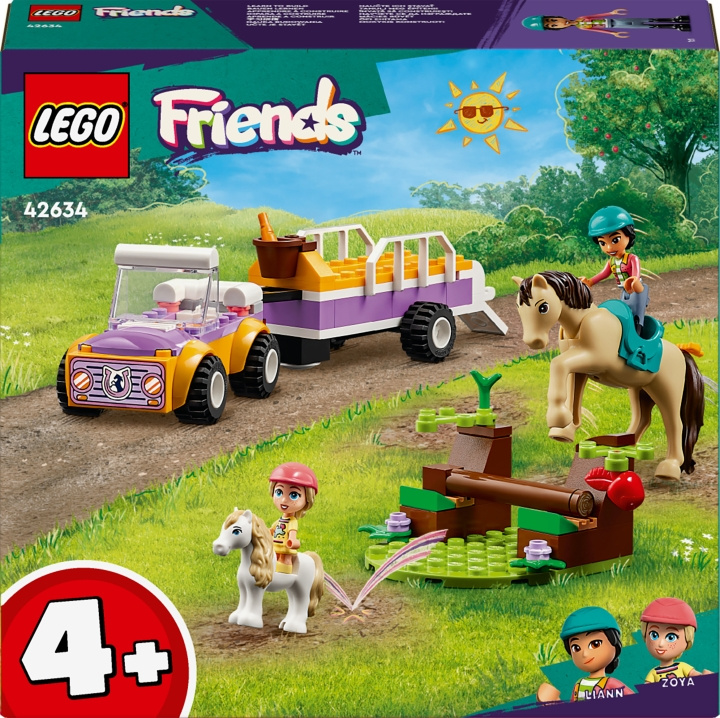 LEGO Friends 42634 - Horse and Pony Trailer i gruppen LEGETØJ, BØRN & BABY / Legetøj / Bygge legesager / Lego hos TP E-commerce Nordic AB (C52238)