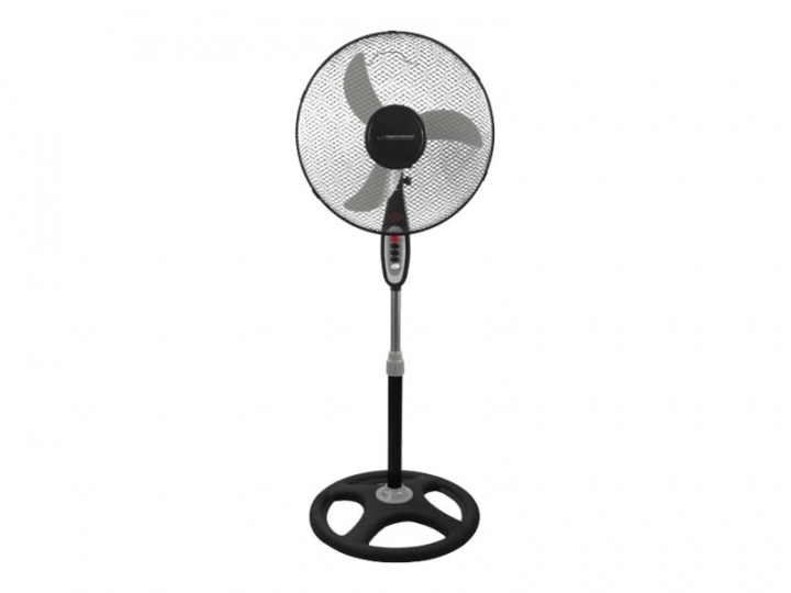 Esperanza TYPHOON Køleventilator Gulvstående Sort Grå i gruppen HJEM, HUS & HAVE / Ventilator & Klima apparater / Gulventilatorer hos TP E-commerce Nordic AB (C52345)