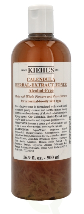 Kiehls Kiehl\'s Calendula Herbal Extract Toner 500 ml i gruppen SKØNHED & HELSE / Hudpleje / Ansigt / Ansigtsvand & Facemist hos TP E-commerce Nordic AB (C52439)